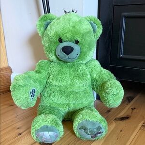 Build-A-Bear Green Hulk Teddy Bear Stuffed Animal